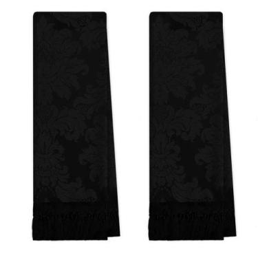 Imagem de 2 Mantas Xale Para Poltrona Pequena Peseira 0,70 X 1,80 - MUMUDECOR, 2