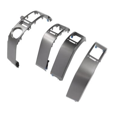 Imagem de Akozon 4PCS Center Dash Air Vent Painel para Prius 2004-2009 - Tampa Tomada AC Substituição de Acabamento - Acabamento Brilhante - Instalação Fácil