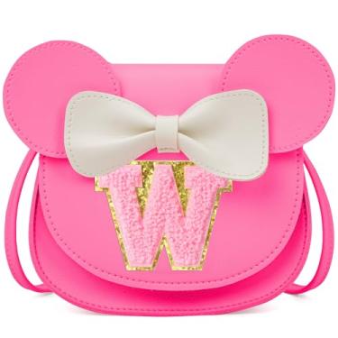 Imagem de OYLOLA Presentes de aniversário para meninas de 3, 4, 5, 6, 7 e 8 anos, bolsa infantil para meninas pequenas, presente para meninas, Rosa - rosa, W
