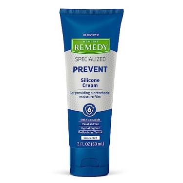 Imagem de Medline Creme de barreira de silicone para terapia intensiva da pele Hydraguard-D, calmante, hidratante, resistente à água, 59 ml, 24 unidades