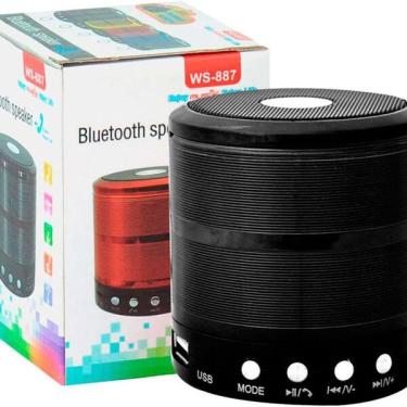 Imagem de Alto-falante  Caixa De Som Mini Speaker Ws-887 Com Bluetooth