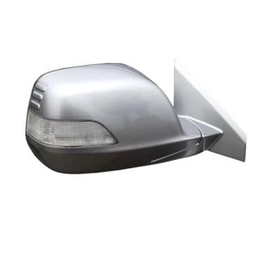 Imagem de 5/7/9PIN Acessórios para carro Porta externa Espelho retrovisor lateral Conjunto Assy, compatível com HONDA CRV CR-V 2007 2008 2009 2010 2011 RE1 RE2 RE4(7PIN Right Silver)