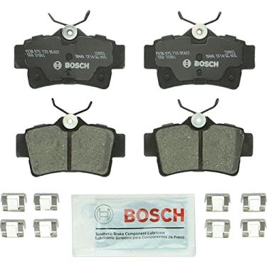 Imagem de BOSCH BC627 QuietCast Conjunto de pastilhas de freio a disco de cerâmica premium - Compatível com Ford Mustang selecionado; Panoz AIV Roadster, Esperante; TRASEIRA