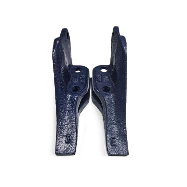 Imagem de Kit Dente Lateral Retroescavadeira Case 580n B90b B95b B110b 85801377 85801376