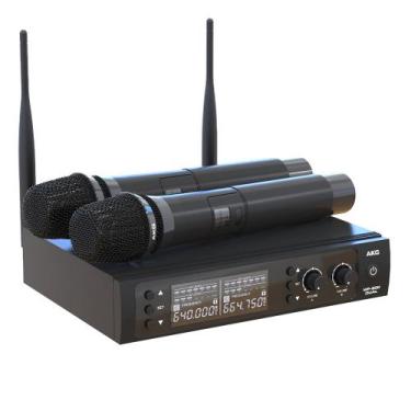 Imagem de Microfone AKG WP300 Dual Sem Fio Duplo De Mão, UNICA, U
