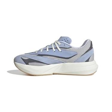 Imagem de adidas Tênis feminino Lightstride, Azul/prata metálico/cinza, 34