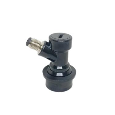 Imagem de Fabricação caseira de cerveja Quick Connect Adapter Convert Kit Liquid Pin/Ball Lock Disconnect Fit Homebrew Keg Draft Adjustable Beer Tap G5/8 Shank Acessórios para vinho(Ball MFL Liquid)