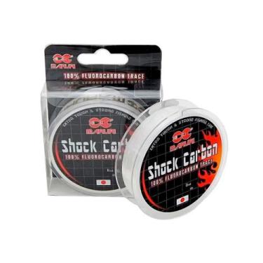 Imagem de Linha para Chicote Fluorcarbon Shock Carbon  Maruri 0,29mm