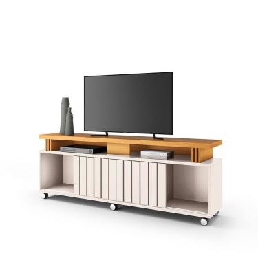 Imagem de Rack para Sala Bancada de TV 70 Pol 180cm Sora 1.8 H01 - D`Rossi