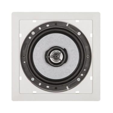 Imagem de Arandela Quadrada Fiamon 6`` Coaxial 50rms 8r Branca