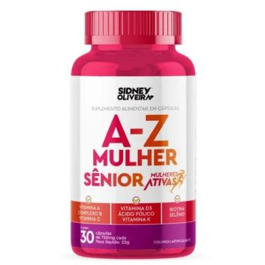 Imagem de A-z Mulher Sênior Mulheres Ativas 30 cápsulas - Sidney  Oliveira 