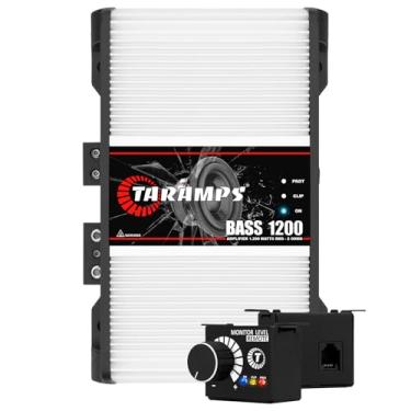 Imagem de Taramp's Taramps Bass 1200 Amplificador Monobloco De 1 Ohm 1200 Watts Rms 1 Canal 14,4 Vcc Potência De Saída, Rca De Faixa Completa/Entrada De Alto Nível, Sistema De Sub/Baixo De Áudio De Carro - Co