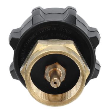 Imagem de Adaptador de Recarga Válvula Reguladora de Propano do Tanque de Gás, Preenchimento Rápido, Tanque de 1 Lb, Instalação Durável, Fácil, para Camping Ao Ar Livre, Cozinhar, Aquecer