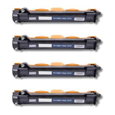 Imagem de Kit 4 Cartucho Toner Tn1060 / Tn-1060 / Hl1112 / Dcp1512 - Ollix