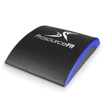 Imagem de ProsourceFit Abdominal AB Mat 38.1 cm x 30.5 cm High Density Core Trainer, preto/azul