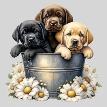 Imagem de Adesivo de vinil de PVC fofo em vaso de flores, decalques autoadesivos à prova d'água para carros, laptops, caminhões, motocicletas, parede, janela, bagagem, capa de arranhão, decoração de porta