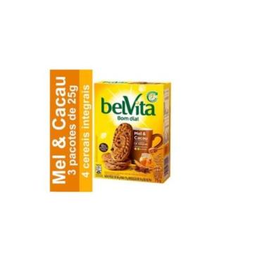 Imagem de Bolacha Integral Belvita Mel & Cacau 75g - Belvitta