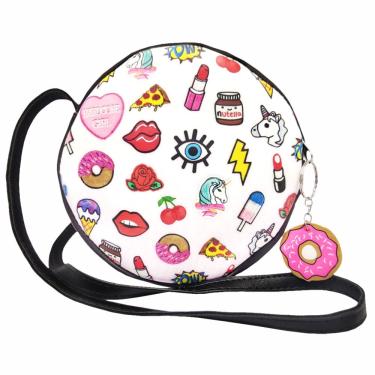 Imagem de Bolsa Infantil Stickers Redonda, Magicc