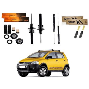 Imagem de Kit amortecedor dianteiro traseiro cofap volkswagen crossfox 1.6 2005 A 2009