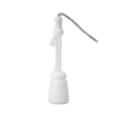 Imagem de Vela aniversario branca (nr1) bianco c/ 10 un