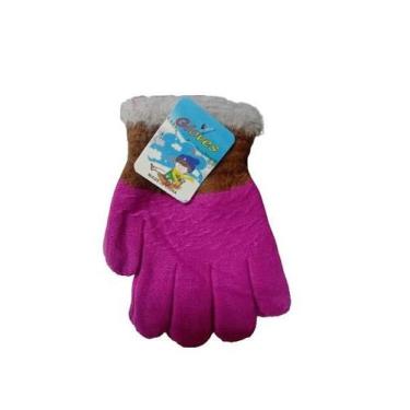 Imagem de Luva Infantil de Frio Inverno Unissex Masculino/Feminina 3 a 6 anos - 