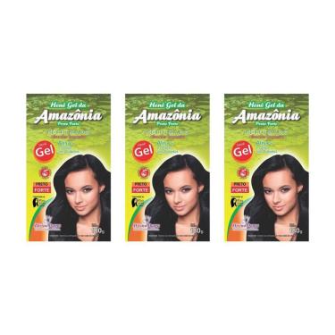 Imagem de Hene Amazonia Divina Dama 180G Gel Pouch Forte - Kit Com 3Un