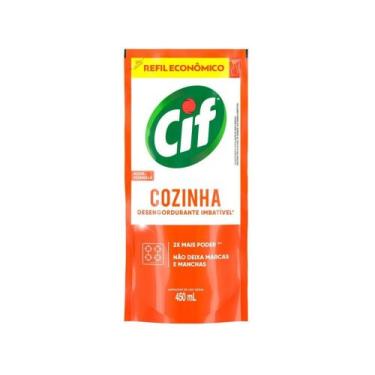 Imagem de Desengordurante Cif Cozinha Ultra Rápido Refil  - 450ml
