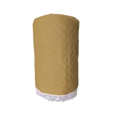 Imagem de Capa Para Galão De Água 20 Litros Com Lese Tecido Matelado Com Bordado