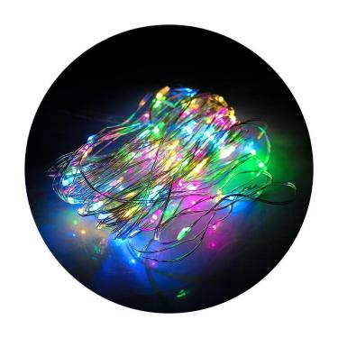 Imagem de Pisca Led Rolha Garrafa Fio Fada 20L 2 Metros Bateria