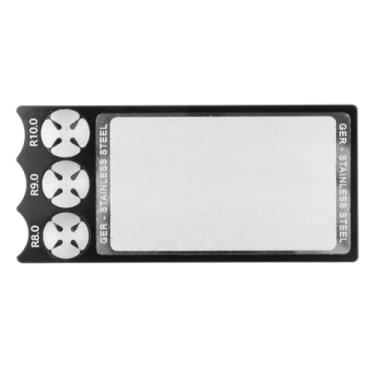 Imagem de rockible Piscina sugestão shaper slooker bilhar bilhar piscina tip tip ferramenta multifuncional scuffer leve, Preto