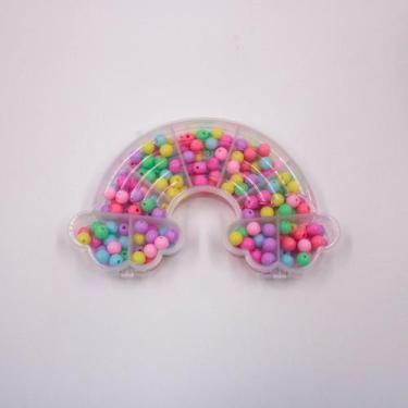 Imagem de Caixa Organizadora Arco Iris 10X15Cm Com 9 Divisorias - LADEIRA BIJUTE