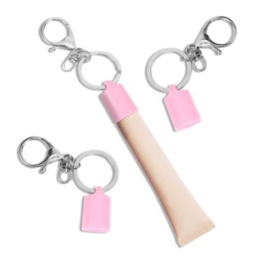 Imagem de Xyulaan 2 peças de boné de chaveiro para sextas-feiras de verão, capa de substituição de protetor labial, acessório para protetor labial de sexta-feira de verão (apenas boné), rosa
