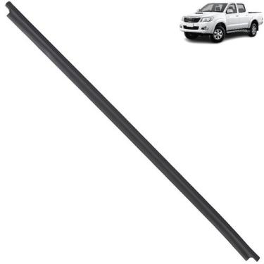 Imagem de Pestana Externa Moldura Borracha Guarnição Acabamento Porta Dianteira 