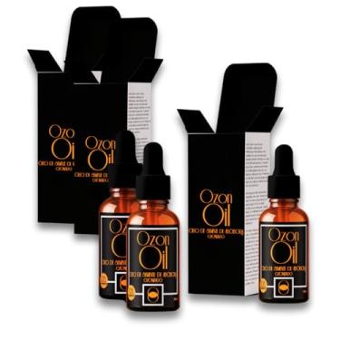 Imagem de 3x 50ml Óleo de Semente de Abóbora Ozonizado Compre 2 Ganhe 1! 100% Puro Super Concentrado Vidro Âmbar Premium