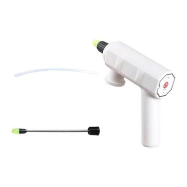 Imagem de Ioensy Cabeça automática de pulverizador de rega, pulverizador elétrico portátil, bico de pulverizador versátil de planta elétrica para lavagem de carros de, com Bico Longo