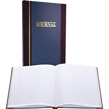 Imagem de Wilson Jones Livro de discos, 29 x 19 cm, pautado, 300 páginas, 35 linhas, S300 (WS300-3RA), azul, branco