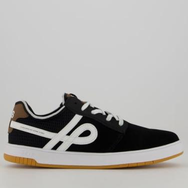 Imagem de Tênis OUS Essencial Naccarato Preto e Branco