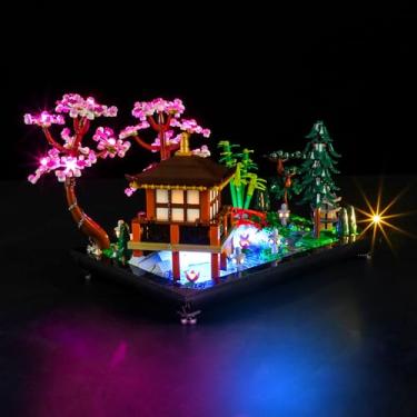 Imagem de BRIKSMAX LED Lighting kit for Lego Tranquil Garden（Upgraded Version）- Compatible with Lego Icons 10315 Building Blocks Model- Not Include Lego Set