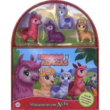 Imagem de Miniaturas em ação - Lhamas e alpacas