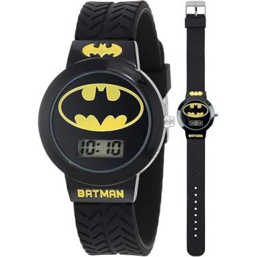 Imagem de Relógio infantil Accutime Batman digital de quartzo para meninos, meninas e adultos de...