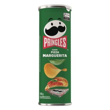 Imagem de Batata Pringles Crocante Sabor Pizza Marguerita 105g