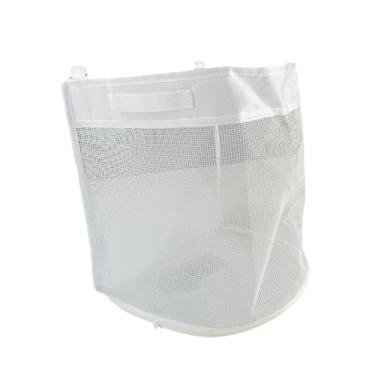 Imagem de Esquirla Organizador de brinquedos de banho, decoração de berçário para banheiro, cesta portátil de parede