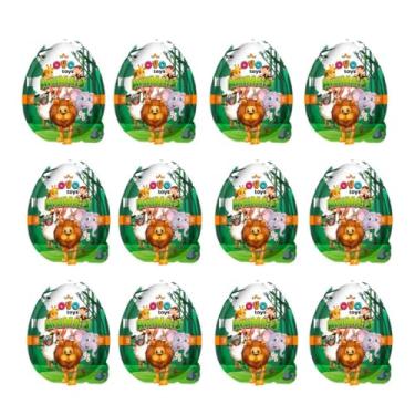 Imagem de ovo surpresa animais (12 unidades)