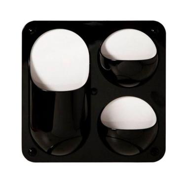 Imagem de Organizador Modular Com 3 Divisões Preto - Yes