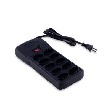 Imagem de Filtro De Linha - 10 Tomadas - Tripolar - Bivolt - Force Line