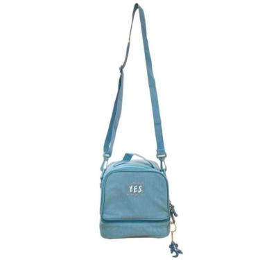 Imagem de Lancheira Com Alça E 2 Fechos - Yes - Azul Claro