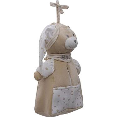 Imagem de Porta fraldas de pelúcia urso unissex Pimpolho