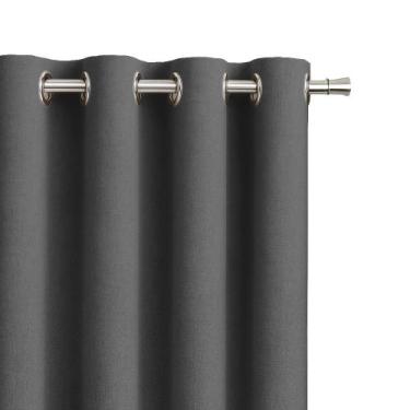 Imagem de Cortina Rústica Texturizada De Linho Natural 3,00m x 2,30m Para Sala e