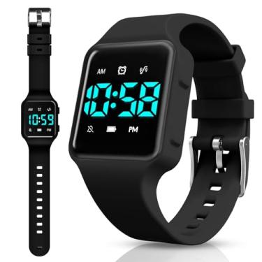 Imagem de Timever Relógio De Treinamento Para Usar O Penico Crianças Pequenas Com Contagem Regressiva, Alarmes, Alertas Musicais Ou Vibratórios - À Prova D'Água Meninos E Meninas 2 A 9 Anos