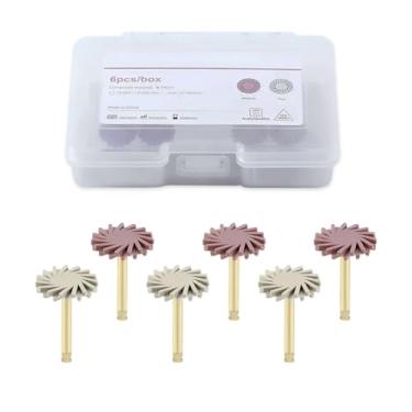 Imagem de Windplusya Disco De Polimento Resina Composta Odontológica, Rodas Polimento, Kit 2 Etapas, 14 Mm.